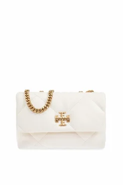 Tory Burch cream Shoulder bag `Kira Diamond Small`