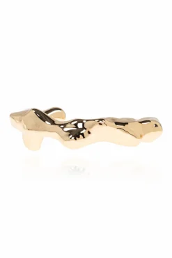 Tory Burch GOLD Bracelet with an asymmetric shape