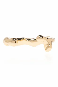 Tory Burch GOLD Bracelet with an asymmetric shape