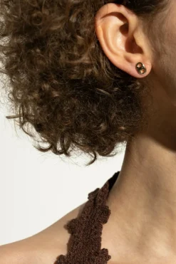 Tory Burch GOLD Brass earrings