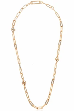 Tory Burch GOLD Brass necklace