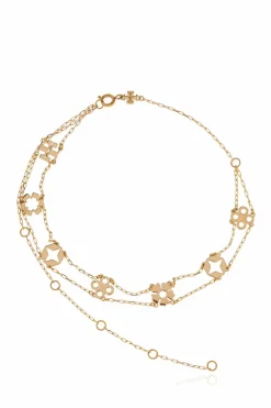 Tory Burch GOLD Brass necklace