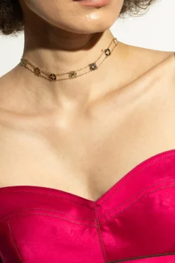 Tory Burch GOLD Brass necklace