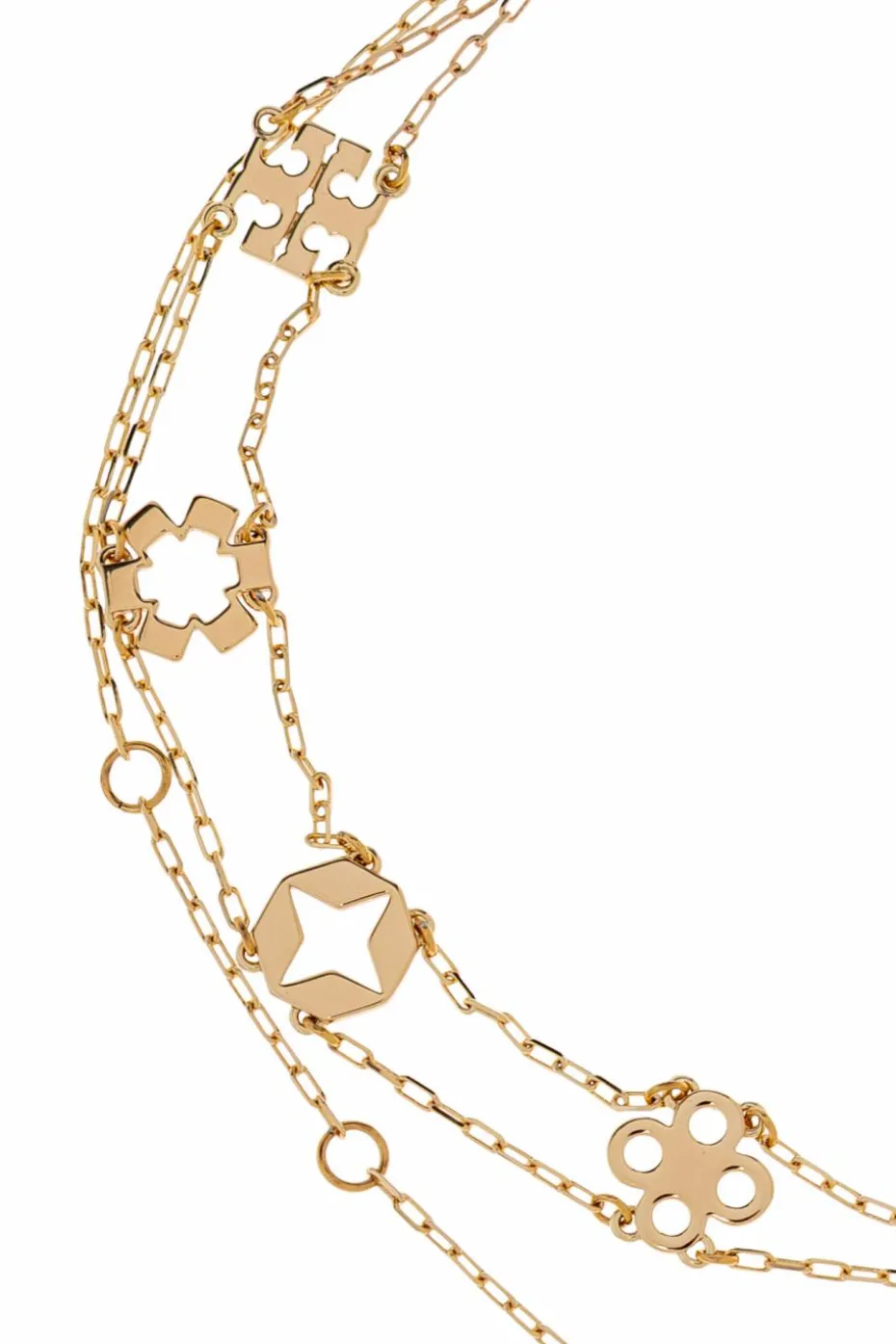 Tory Burch GOLD Brass necklace