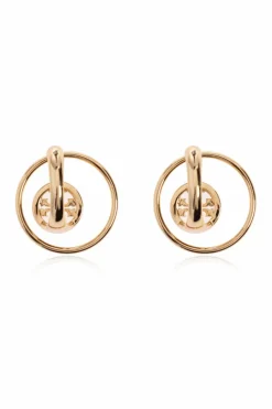 Tory Burch GOLD Earrings with Crystals