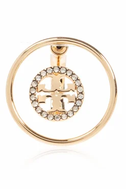 Tory Burch GOLD Earrings with Crystals