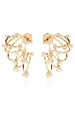 Tory Burch GOLD Earrings with pearls