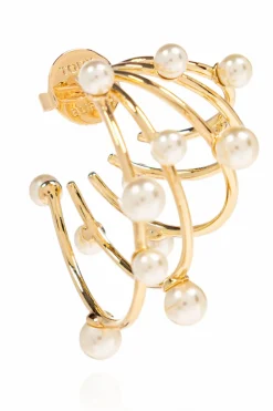 Tory Burch GOLD Earrings with pearls