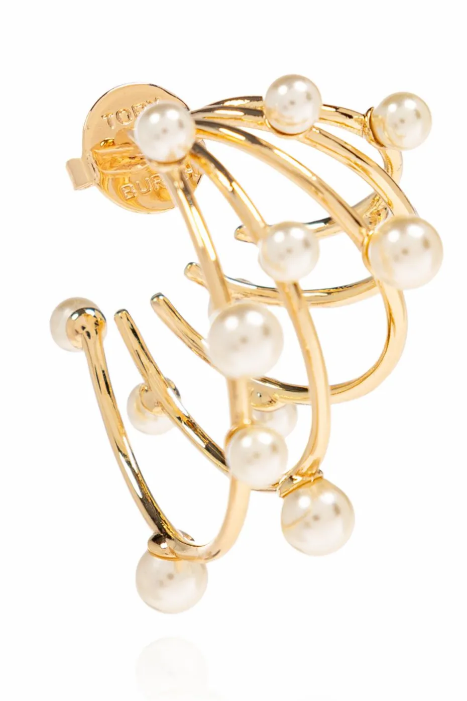 Tory Burch GOLD Earrings with pearls