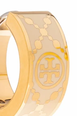 Tory Burch GOLD Monogrammed earrings
