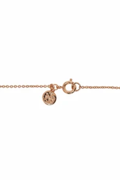 Tory Burch GOLD Necklace with logo pendant