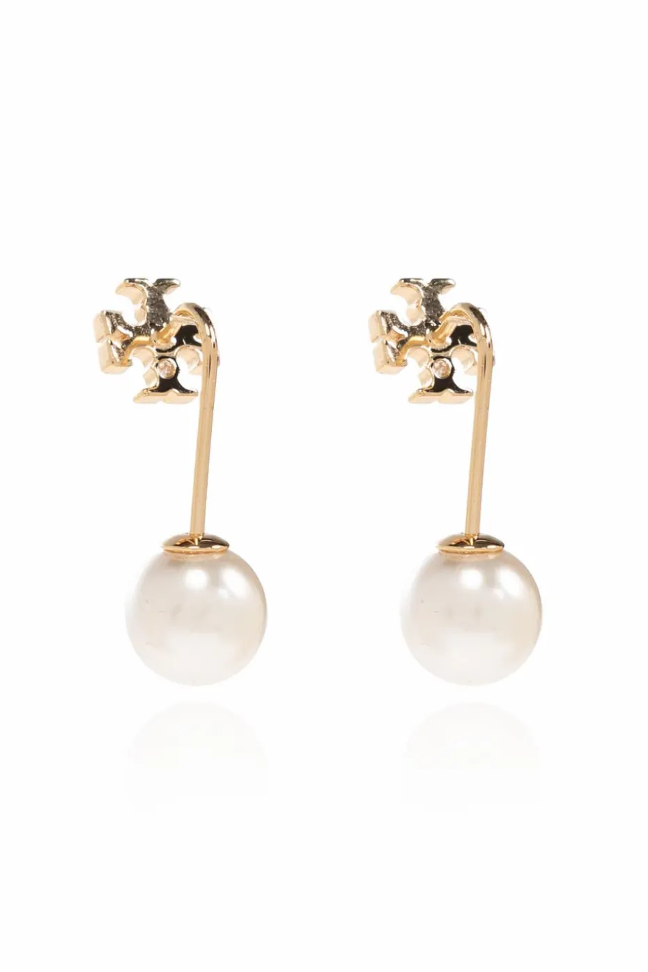 Tory Burch GOLD Pearl earrings