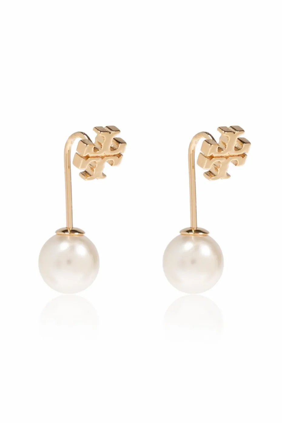 Tory Burch GOLD Pearl earrings
