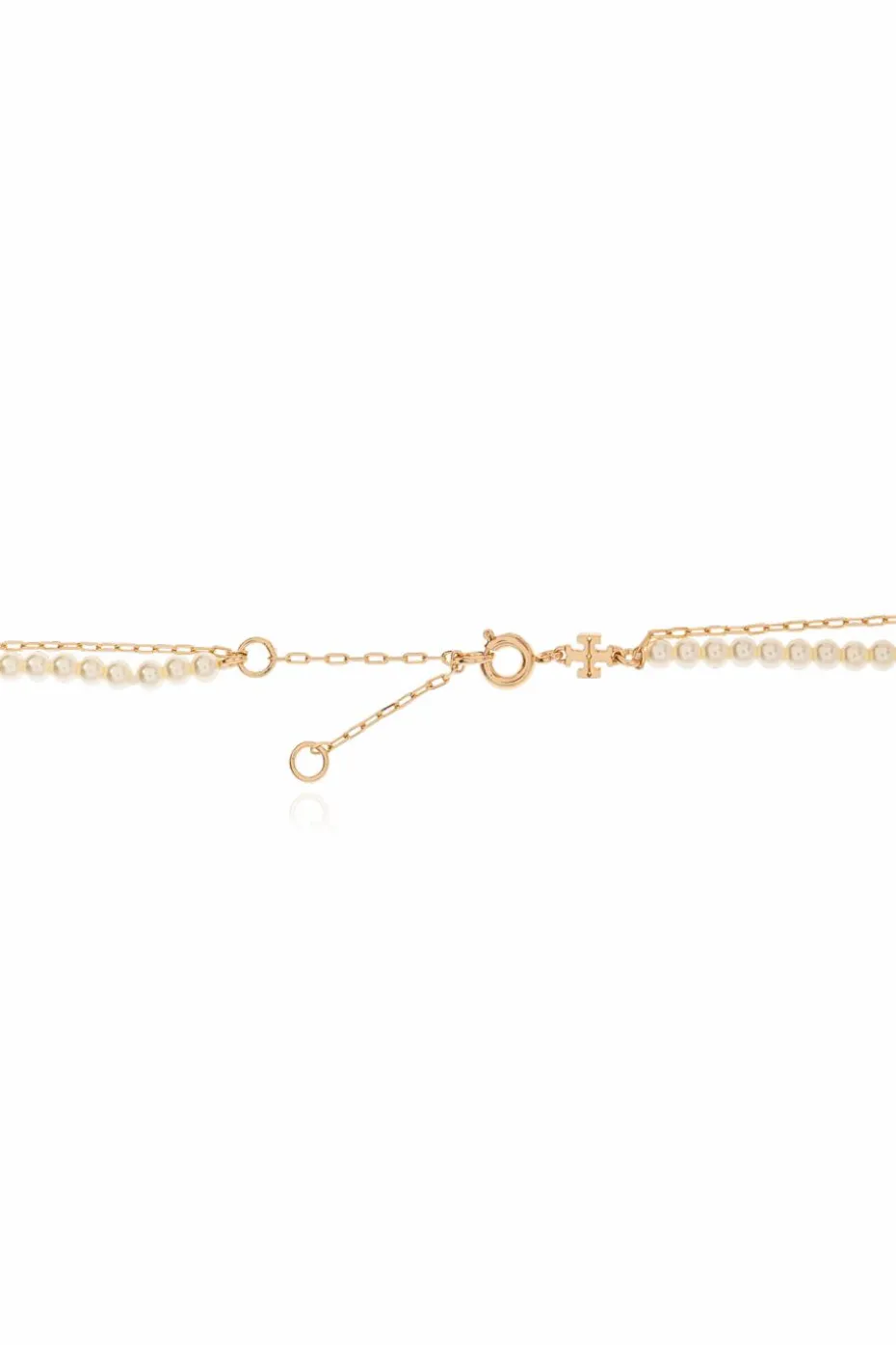 Tory Burch GOLD Pearl necklace