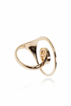 Tory Burch GOLD Ring with crystals