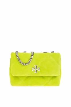 Tory Burch GREEN Shoulder bag 'Kira Diamond Quilt'
