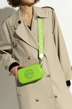 Tory Burch GREEN Shoulder bag `Miller Mini`