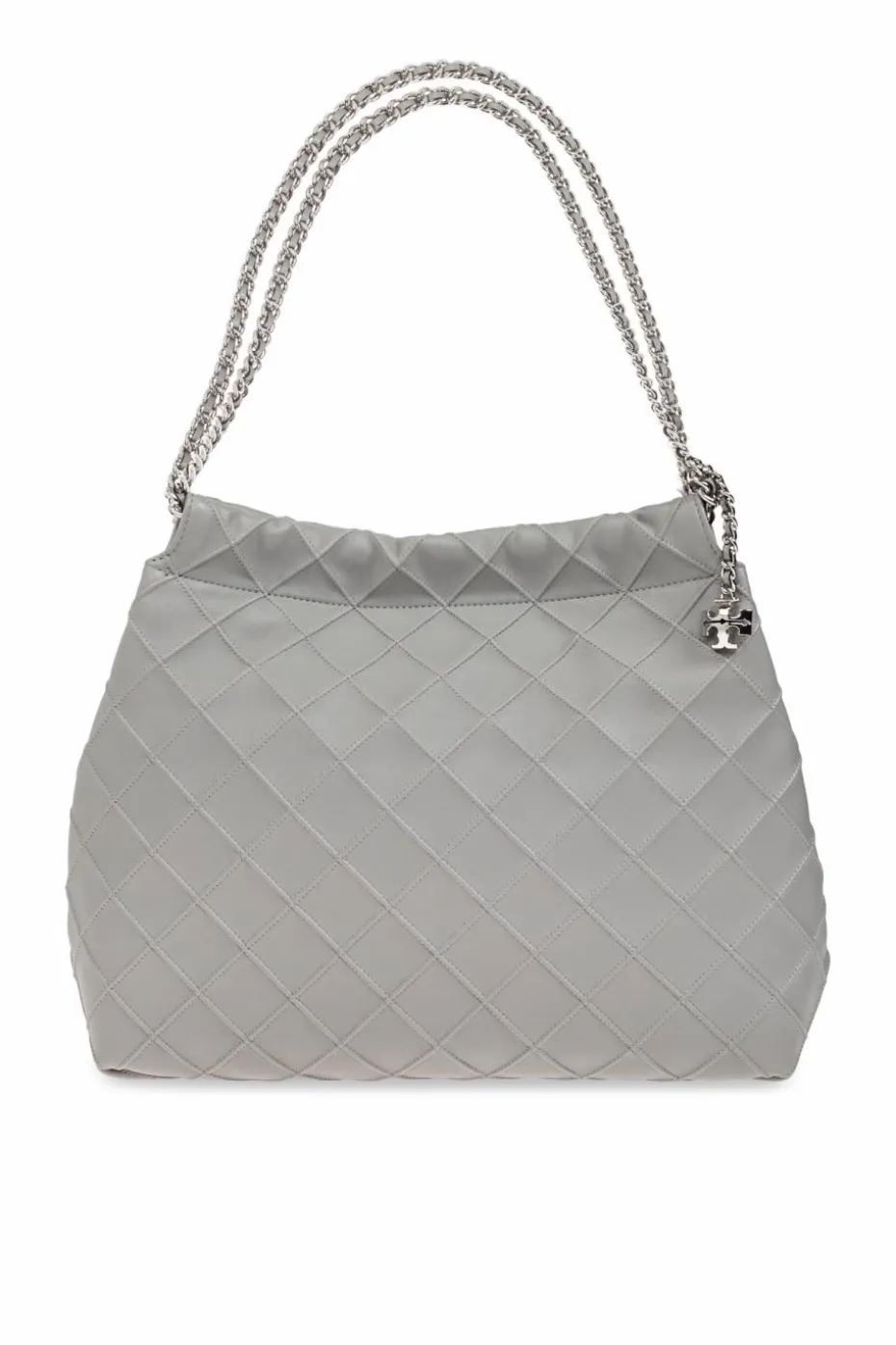 Tory Burch GREY Bag `Fleming`