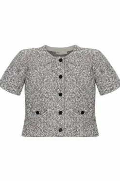 Tory Burch GREY Cardigan with pockets