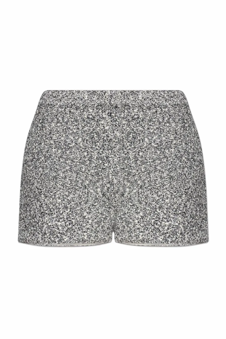 Tory Burch GREY Shorts with an elastic waistband