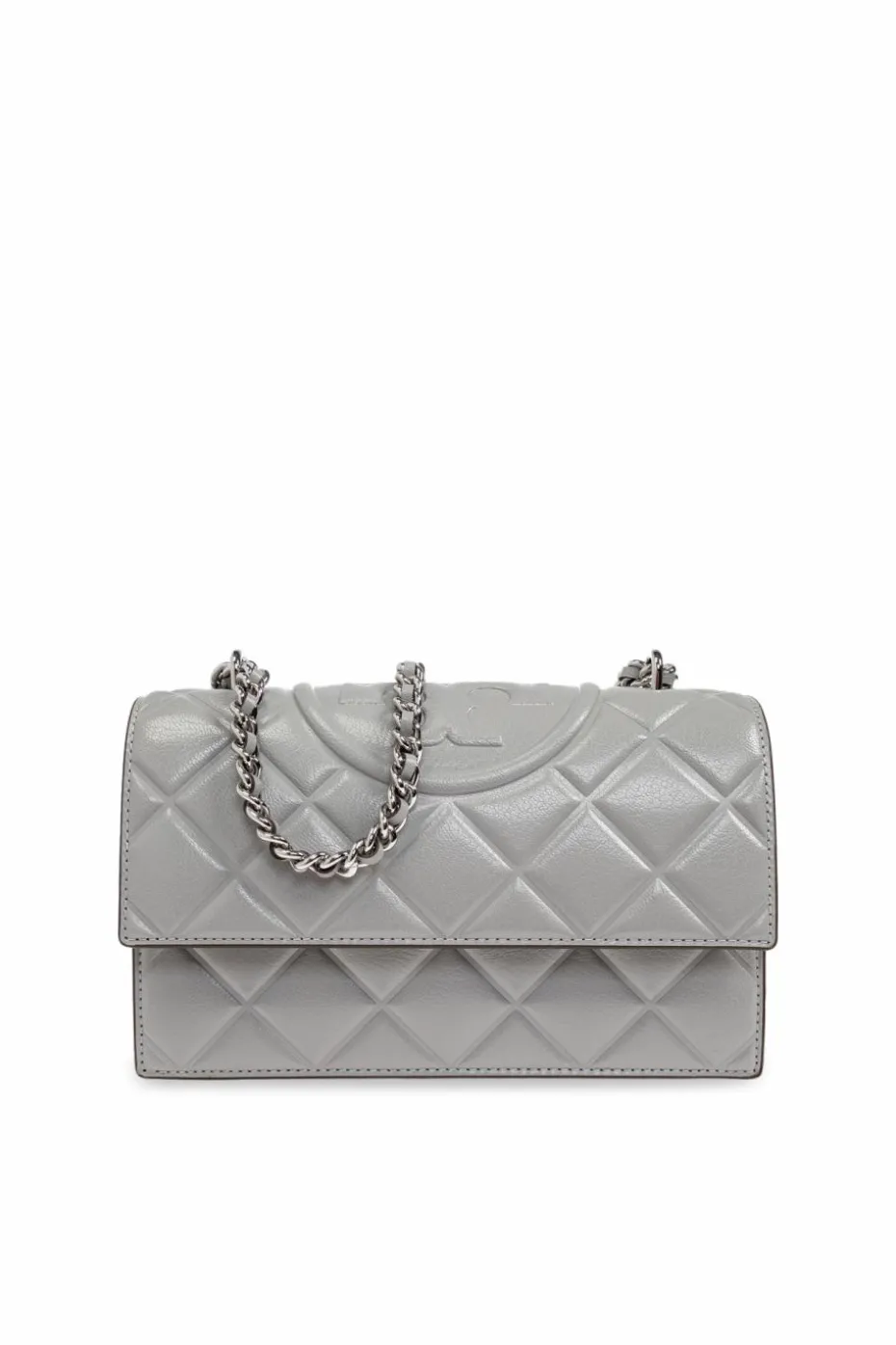 Tory Burch GREY Shoulder bag 'Fleming Small'