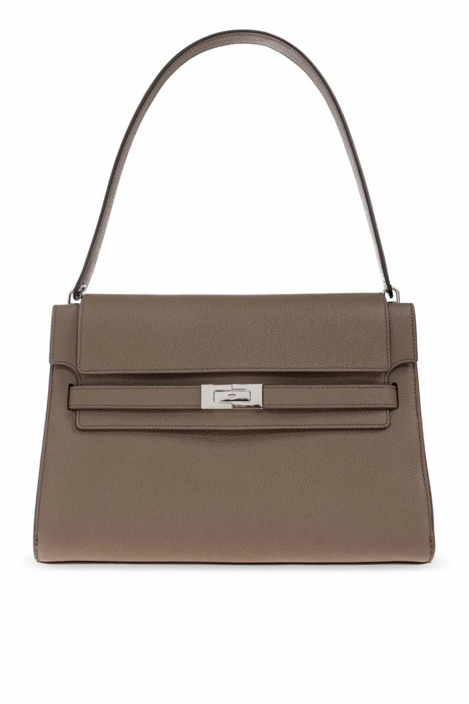 Tory Burch GREY Shoulder bag "Lee Radziwill Large"