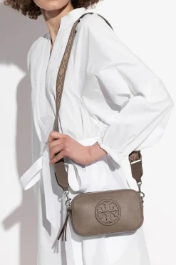 Tory Burch GREY Shoulder bag "Miller Mini"