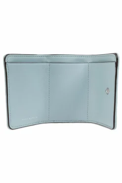 Tory Burch light blue Leather wallet Fleming