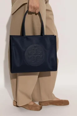Tory Burch NAVY BLUE “Ella Small” shopper bag