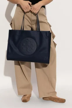 Tory Burch NAVY BLUE "Ella" shopper bag