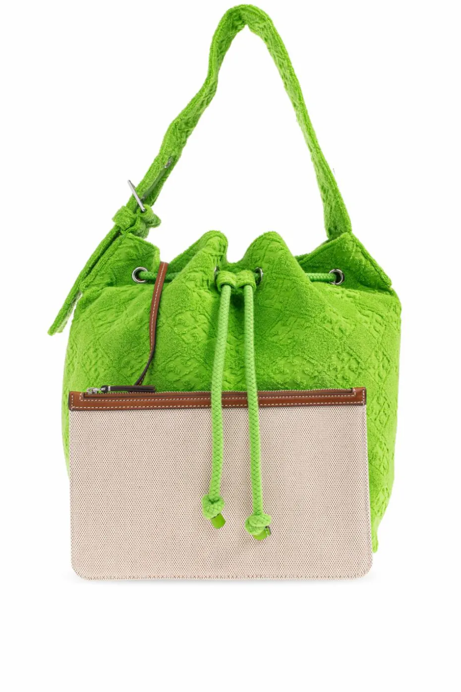 Tory Burch neon Shoulder bag "T-Monogram Terry"