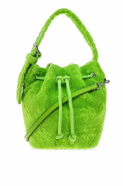 Tory Burch neon Shoulder bag `T-Monogram Terry Mini`