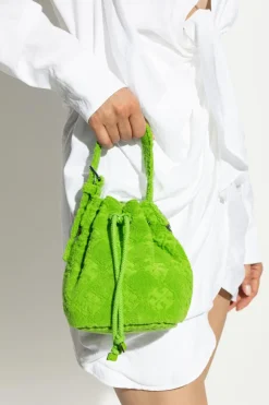 Tory Burch neon Shoulder bag `T-Monogram Terry Mini`