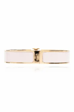 Tory Burch PINK Bracelet with logo