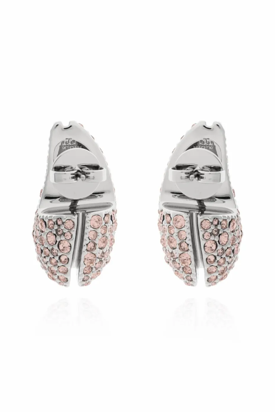 Tory Burch PINK Earrings with shimmering crystals