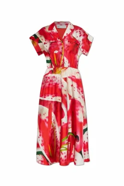 Tory Burch RED Dress with print