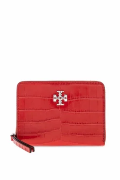 Tory Burch RED Wallet with logo
