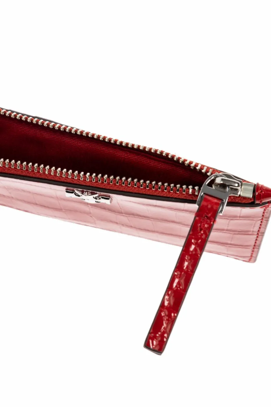 Tory Burch RED Wallet with logo