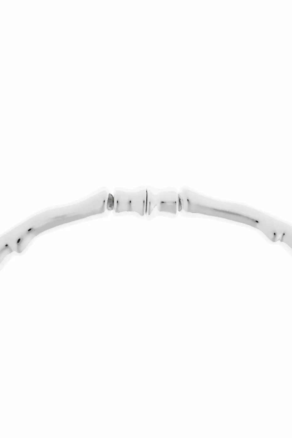 Tory Burch SILVER Short necklace with shimmering crystals