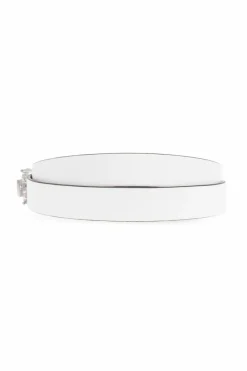 Tory Burch WHITE Double-sided belt