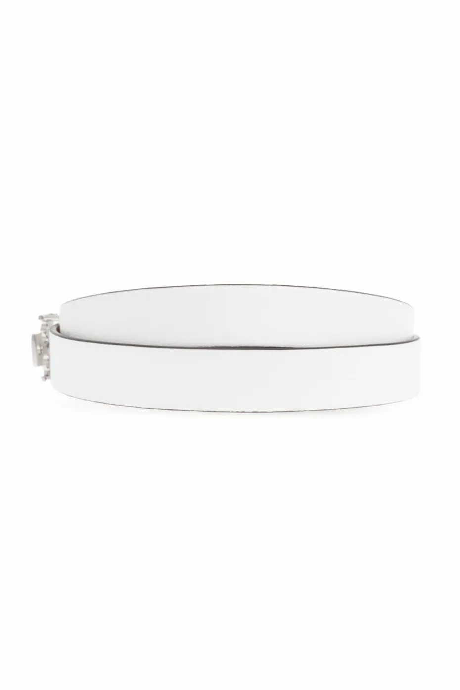 Tory Burch WHITE Double-sided belt