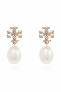 Tory Burch WHITE ‘Kira’ Earrings