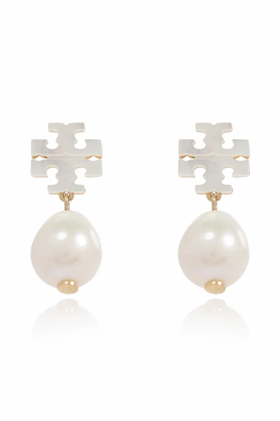 Tory Burch WHITE ‘Kira’ Earrings