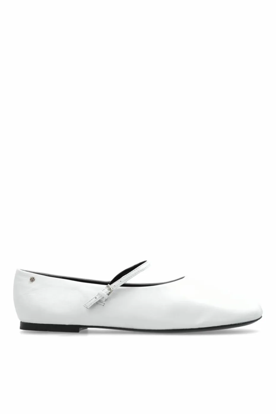 Tory Burch WHITE Leather ballet flats Mary Jane