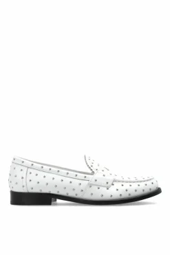 Tory Burch WHITE Shoes Lug type loafers