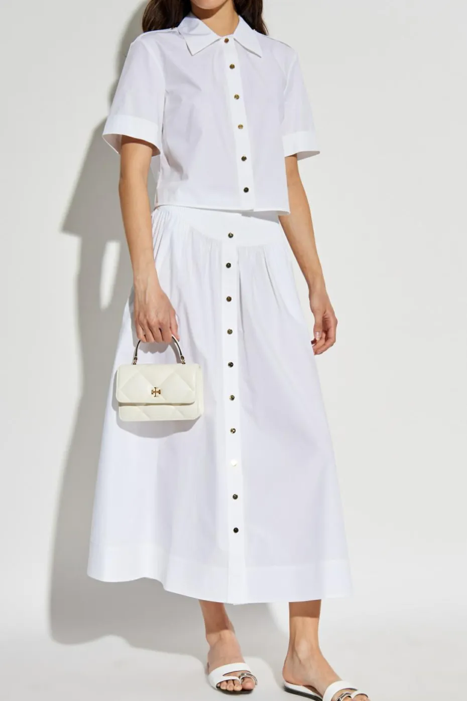 Tory Burch WHITE Short-sleeve shirt