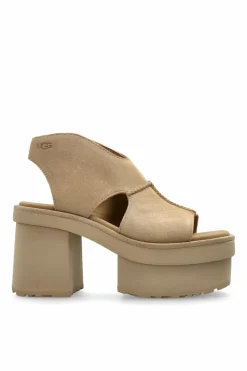 UGG beige Heeled sandals W NEW HEIGHTS PLAFORM T-STRAP