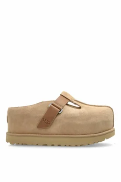 UGG beige Platform slides Goldenstar Hi Clog