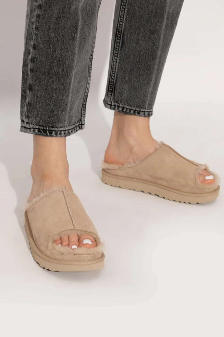 UGG beige Slides W GREENPORT SLIDE