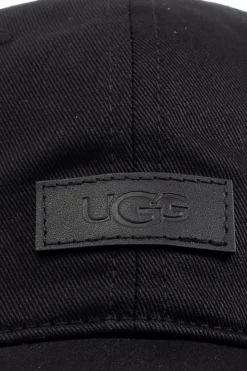UGG BLACK Cap with visor Heritage